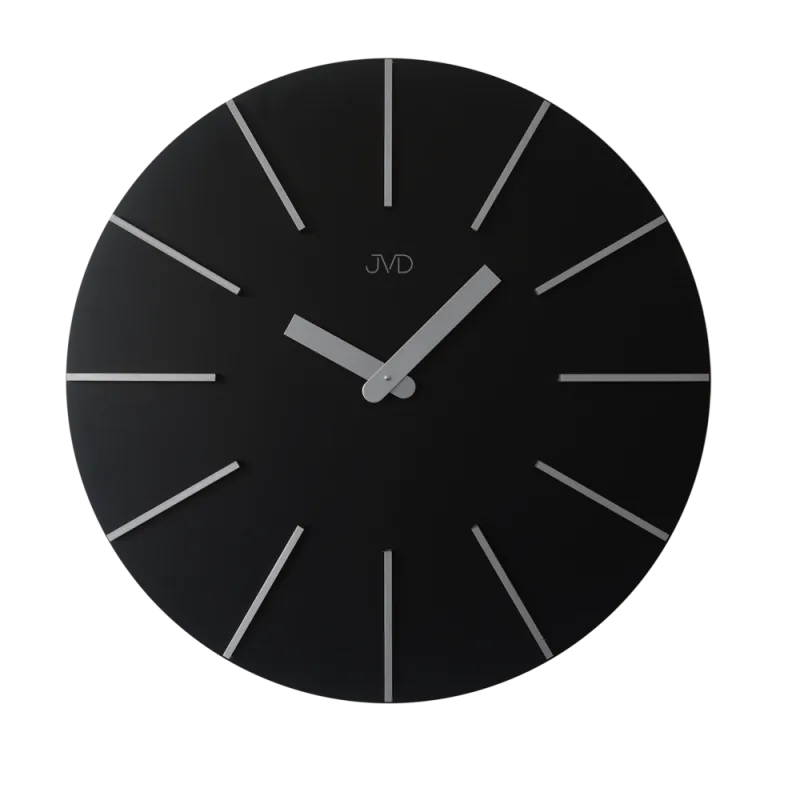 JVD Obrovské designové dřevěné nástěnné hodiny průměr 70cm JVD HC702.2