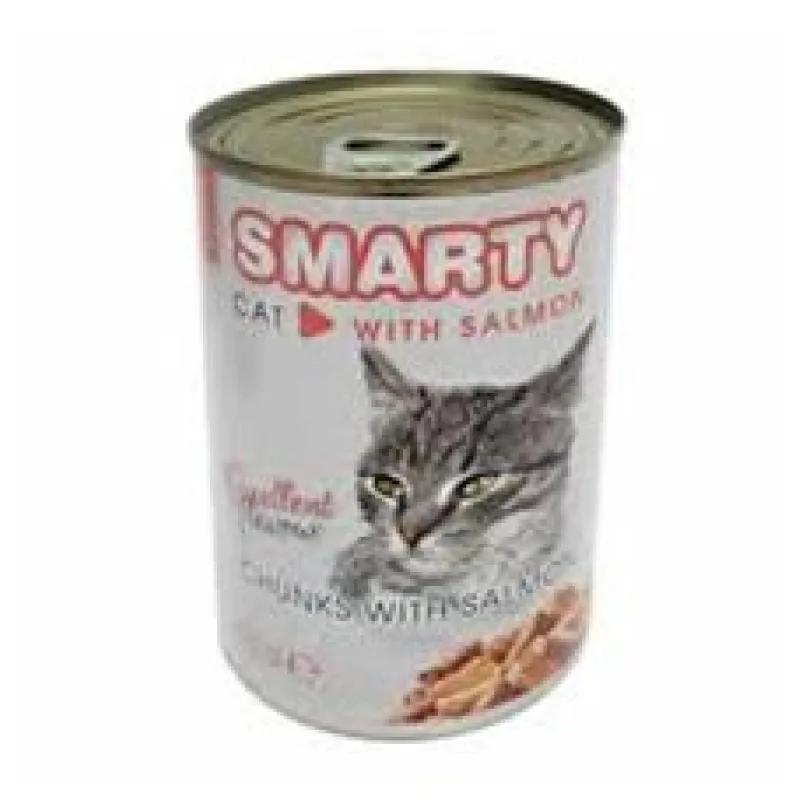 SMARTY Cat Losos chunks, konzerva 400g