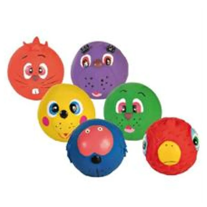 Směs míčů s obličejem 1ks 6cm
