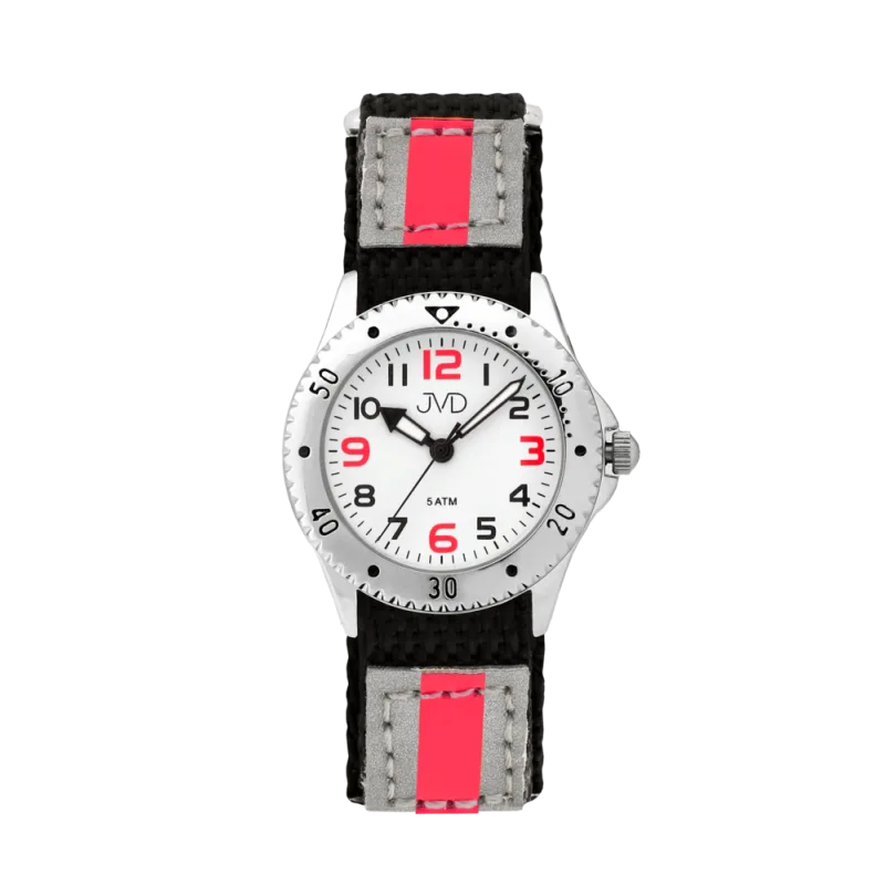 JVD Chlapecké dětské náramkové hodinky na suchý zip JVD J7193.5