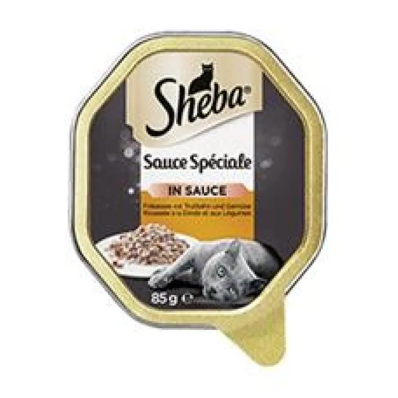 Sheba vanička Drůbeží kousky ve šťávě 85g