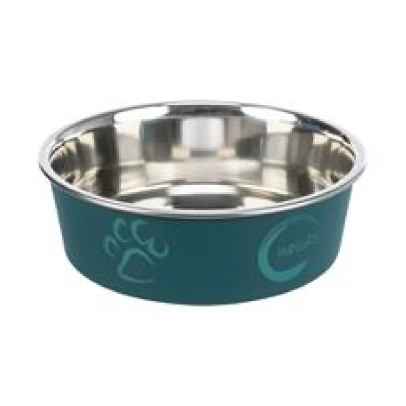 Nerez miska s různobarevným potiskem hnědá 0,75 l/ 17 cm