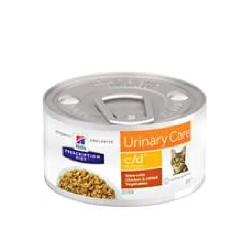 Hill’s Fel. PD C/D MultiCare Chicken stew Konzerv. 6 x 82 g