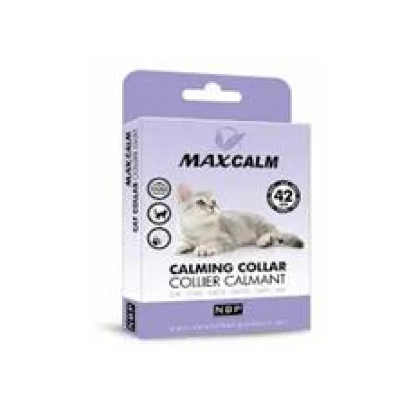 MAX CALM zklidňující obojek proti stresu pro kočky 1 ks