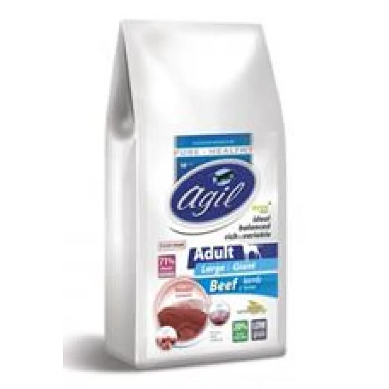 AGIL ADULT LARGE & GIANT, BEEF & lamb & tuna 10kg