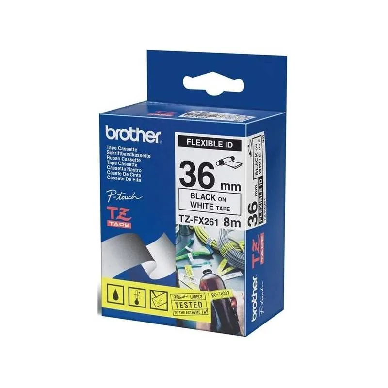 TZE-FX261, biela / čierna, 36mm TZEFX261