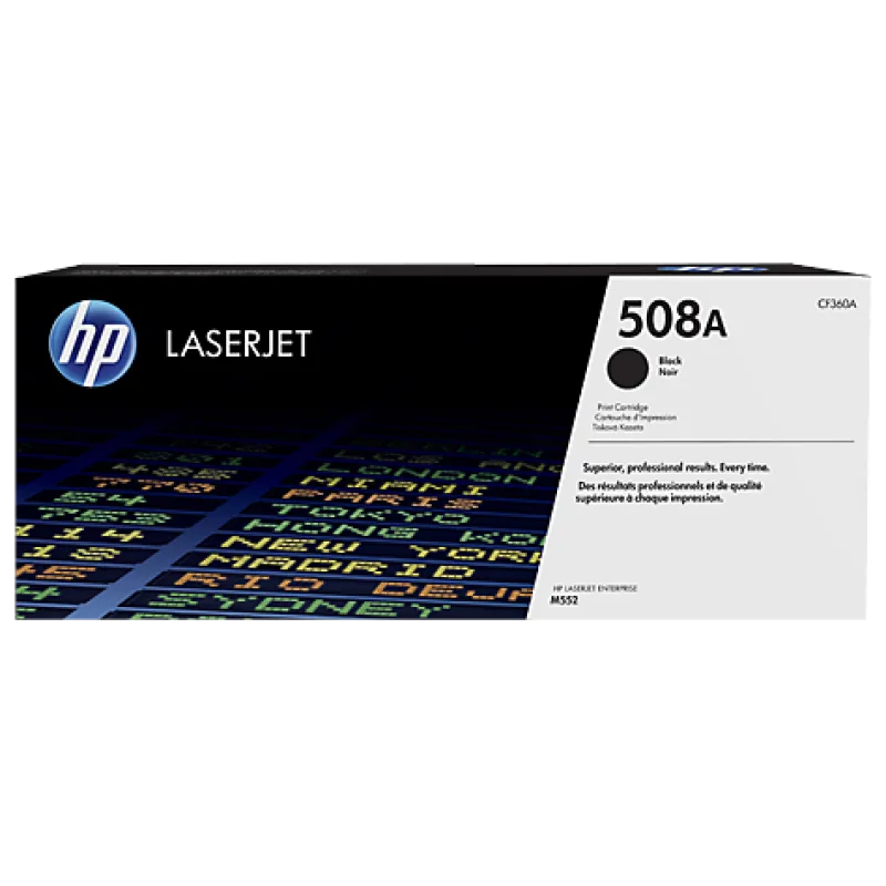 CF360A Čierna tonerová kazeta HP508A CF360A