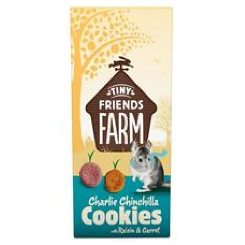 Supreme Tiny FARM Snack Charlie Cookies - činčila 120 g