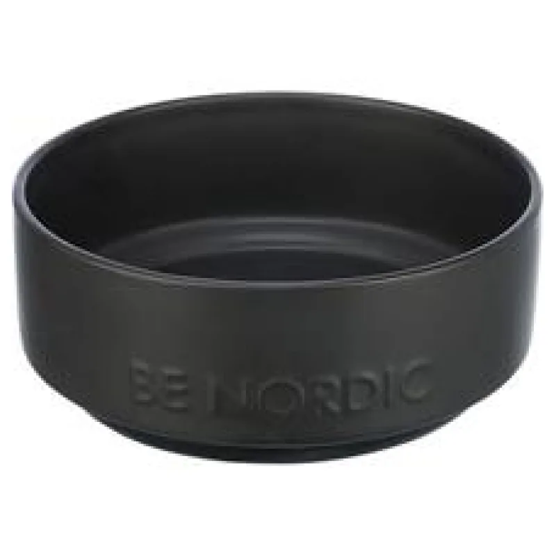 BE NORDIC keramická miska, 1.2l / 18 cm, černá 1 ks