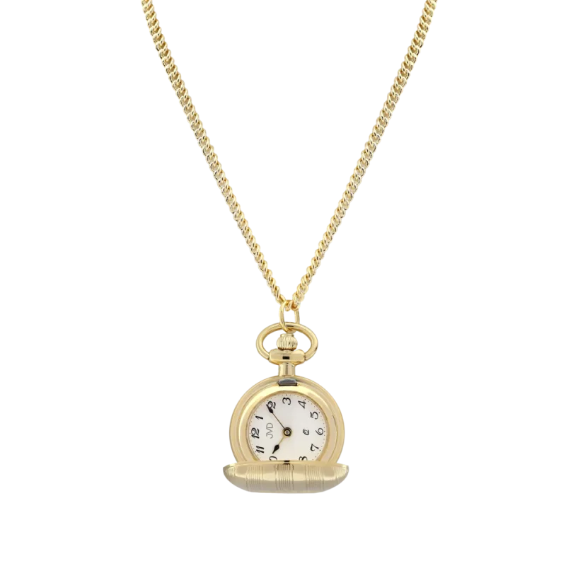 Lacerta Dámské zlacené ocelové hodinky na krk Lacerta - LK10