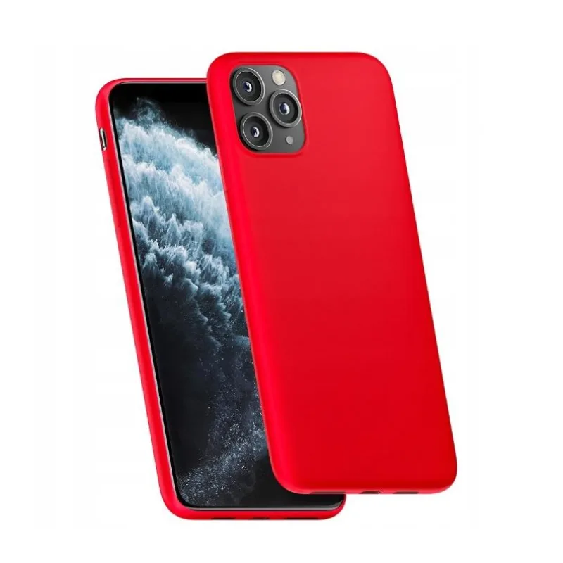 3mk ochranný kryt Matt Case pro Apple iPhone 13, Strawberry 5903108429054