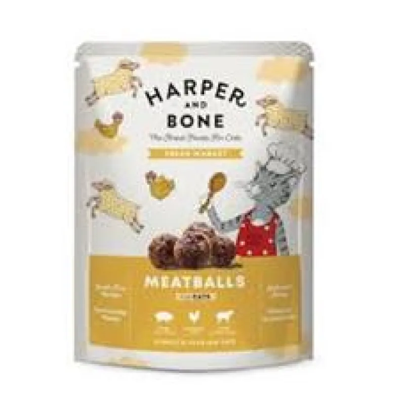 Harper and Bone Cat čerstvé z trhu, kapsička 85g
