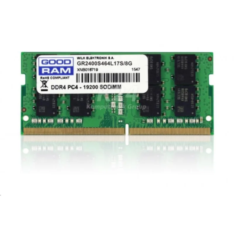 SODIMM DDR4 8GB 2400MHz CL17 GOODRAM GR2400S464L17S/8G