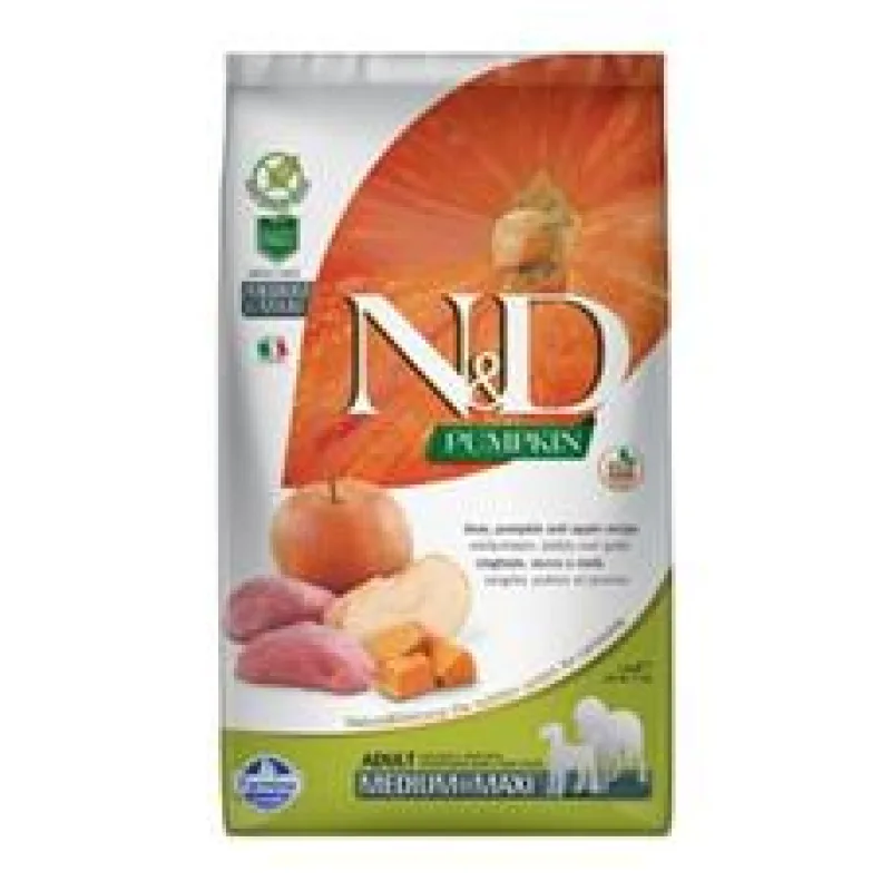 N&D Pumpkin DOG Adult M/L Boar & Apple 2,5 kg
