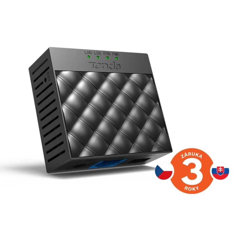 Tenda HG1 - terminál XPON ONT, 1x XPON (port SC/ APC), Class B+, 1x GLAN,…