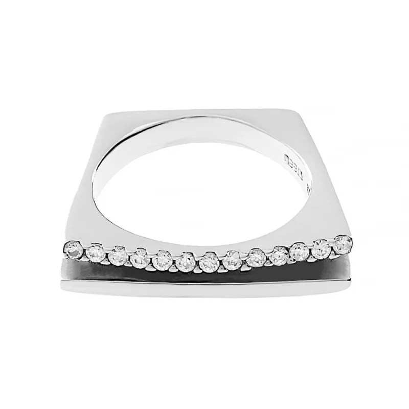 Nerezový prsten 5323 (velikost 57) - stříbrné barvy