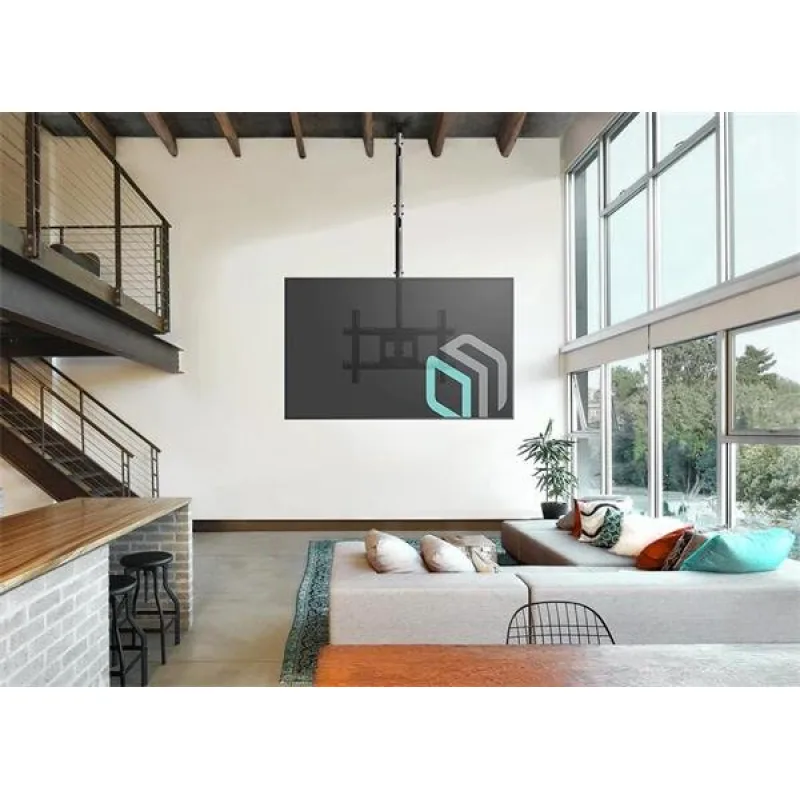 ONKRON Stropný držiak TV s nastaviteľnou výškou pre 32 až 80-palcové LED…