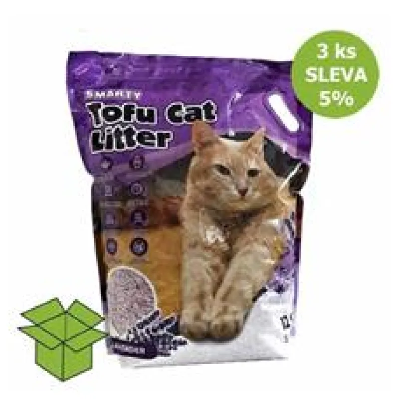 Smarty Tofu Cat Litter Lavender podestýlka 12 l