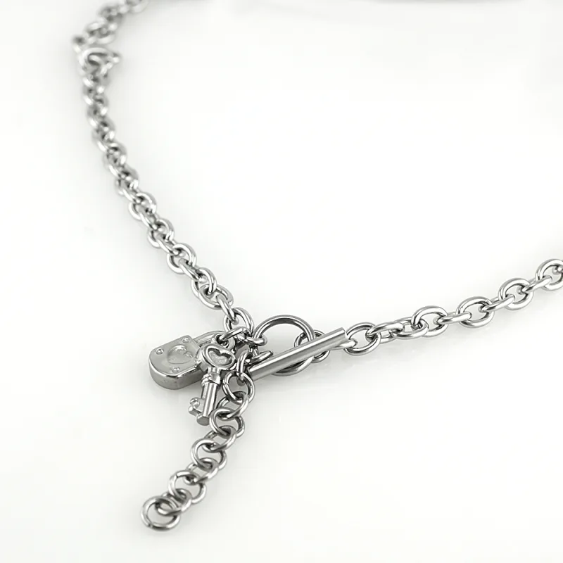 MPM Ocelový náhrdelník z chirurgické oceli Necklace 7309 - Silver