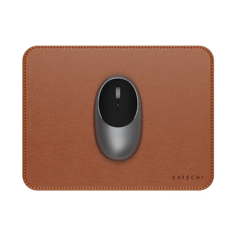 Satechi podložka pod myš Vegan-Leather Premium Mouse Pad - Brown ST-LMPN