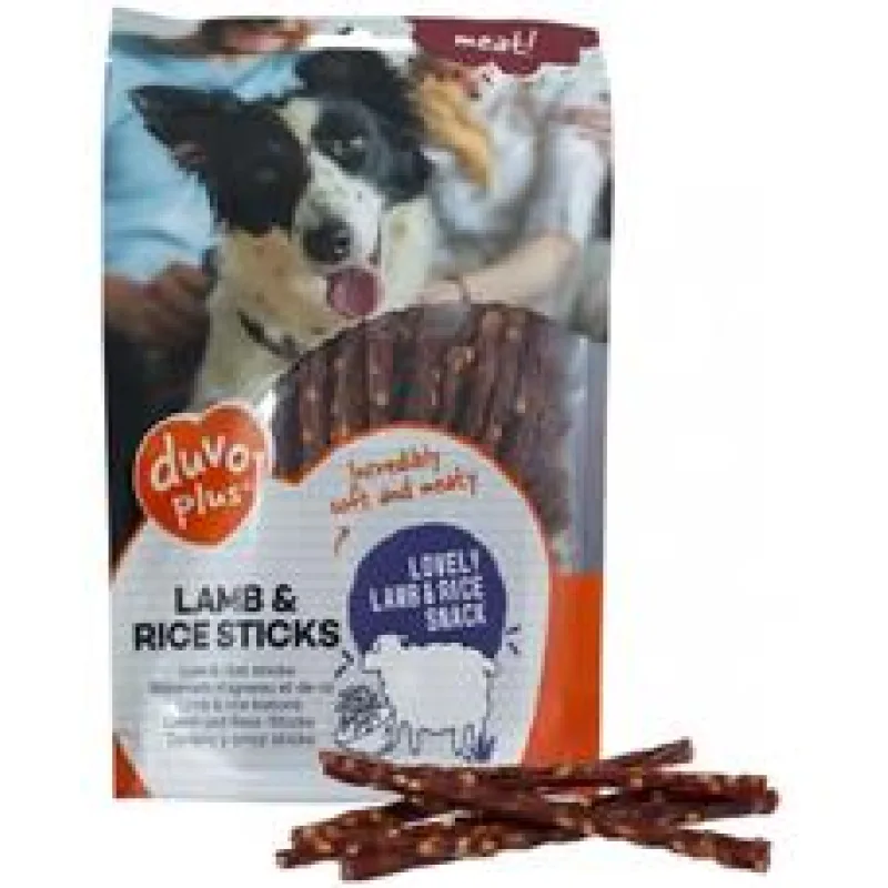 Duvo+ dog Meat! Lamb & rice sticks 80g