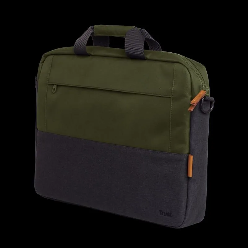 TRUST LISBOA 16" LAPTOP BAG - GREEN 25245