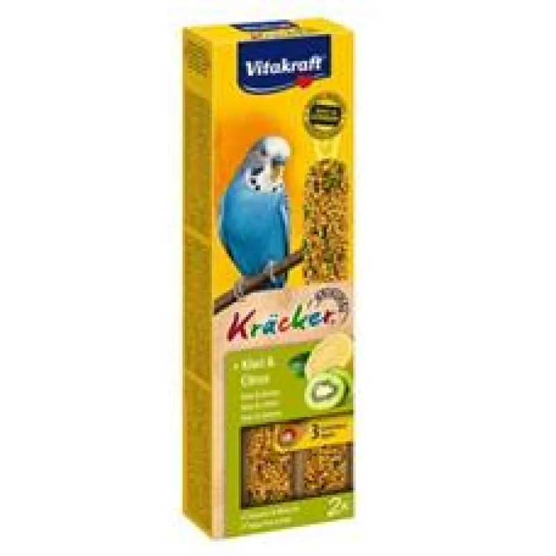 Vitakraft Bird Kräcker Budgie Kiwi + Citrus tyč 2 ks