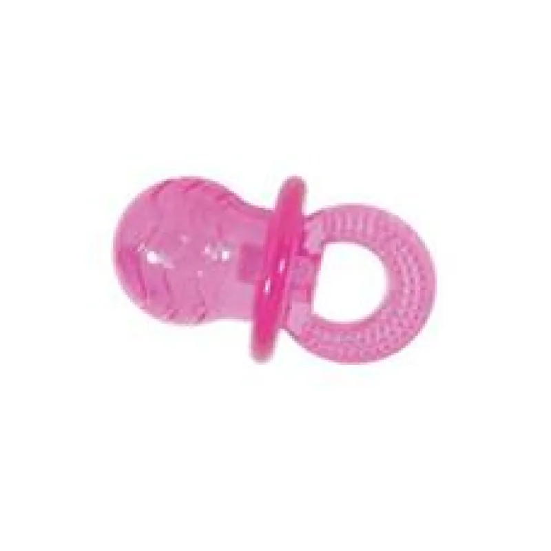 Hračka pes dudlík TPR POP PACIFIER růžová Zolux 7 cm