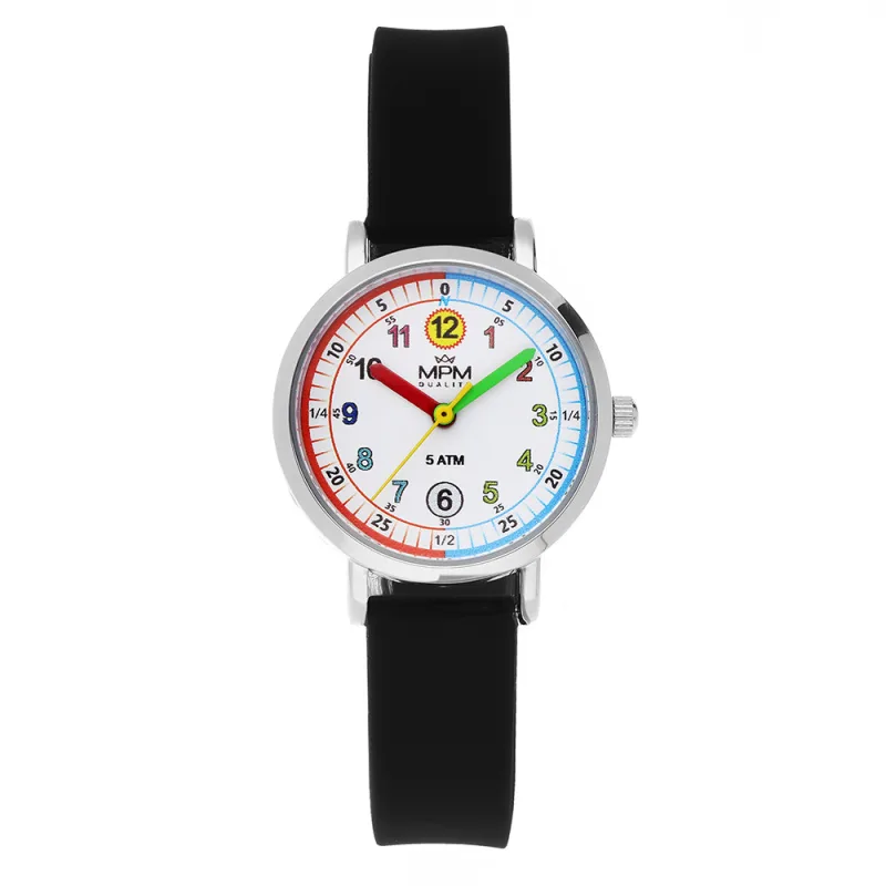MPM Dívčí model dětských MPM hodinek na silikonovém pásku W05M.11333.A