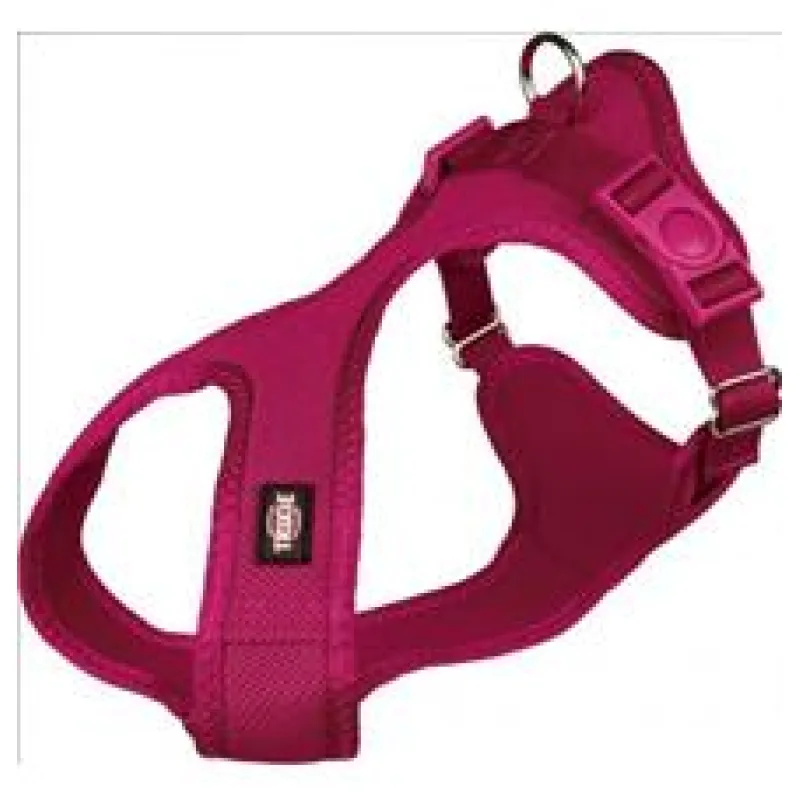 Soft postroj, jemný, vypolstrovaný fuchsiový XXS-XS 28-40 cm/15 mm