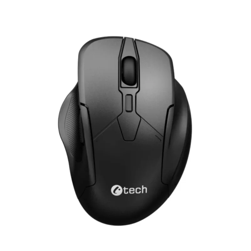 C-TECH Myš WLM-17, Bezdrátová, černá WLM-17BK