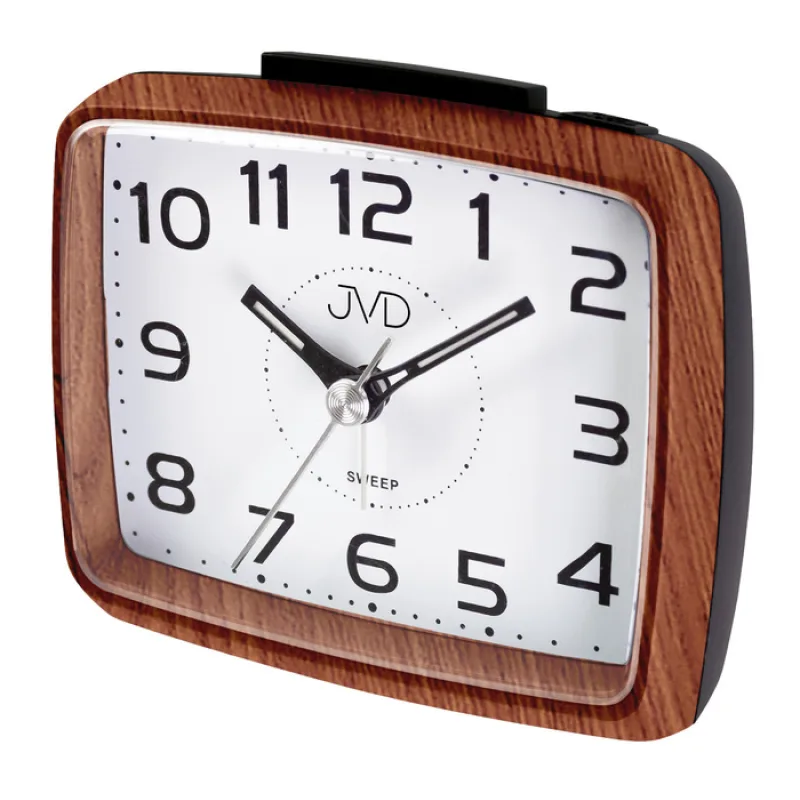 Netikajcí tichý přehledný budík JVD SRP879.4