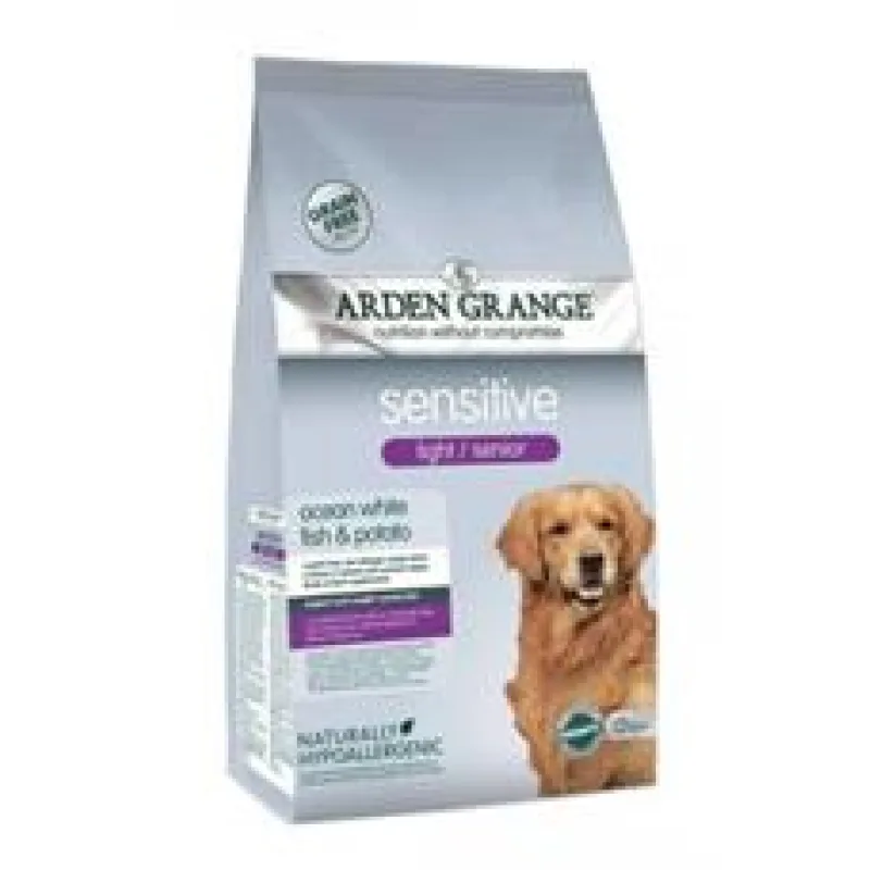 Arden Grange GF Dog Senior Sen.Light O.W.Fish&Pot. 12kg