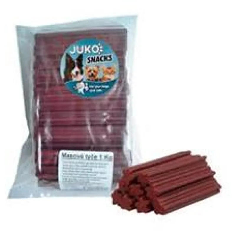 Masové tyče JUKO Snacks 1 kg (cca 30 ks)