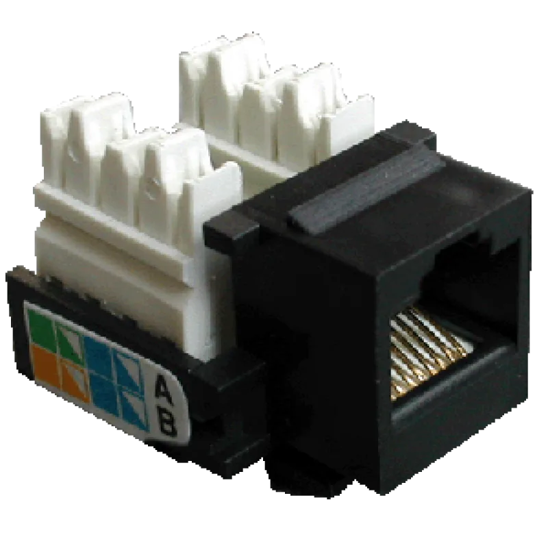 DATACOM Keystone cat5E black UTP 4000