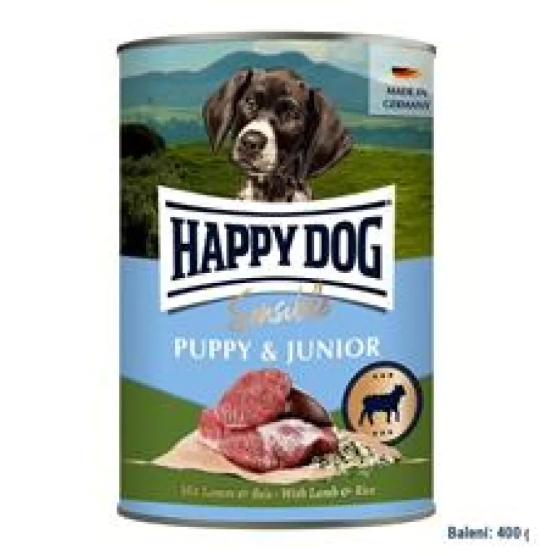 Sensible Puppy & Junior - Lamm & Reis - jehněčí 400 g - exp. 09/25 - 5ks skladem