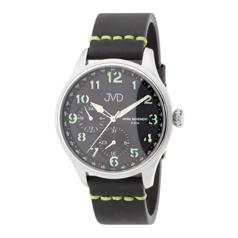 JVD Pánské čitelné ocelové náramkové hodinky JVD JC601.4