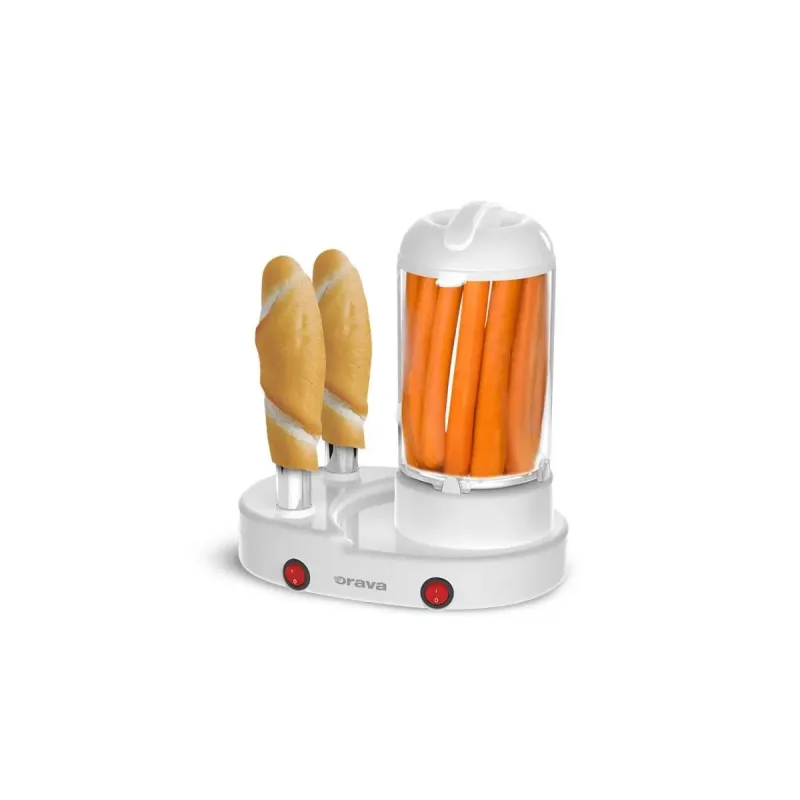 Orava HM-04 hotdogovač s možností přípravy vajec, 400 W, až 6 párků, …