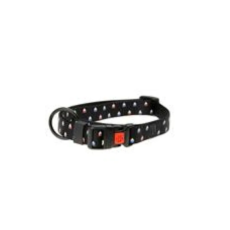 Karlie Obojek ASP Mix&Match černý motiv Trojúhelník velikost M 40-55cm 20mm