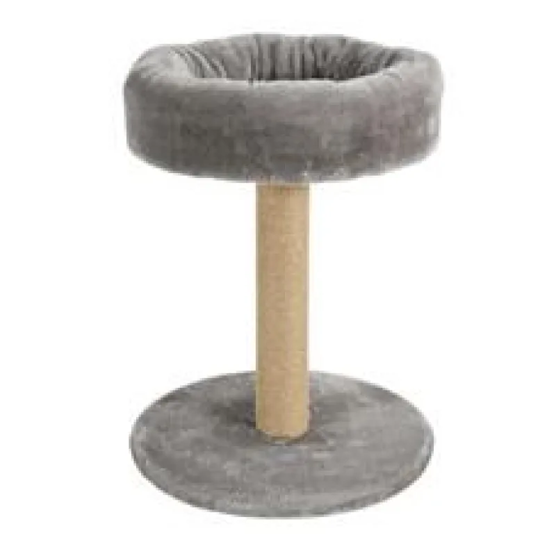 Škrabadlo sloupek s pelíškem šedá Zolux 46 cm