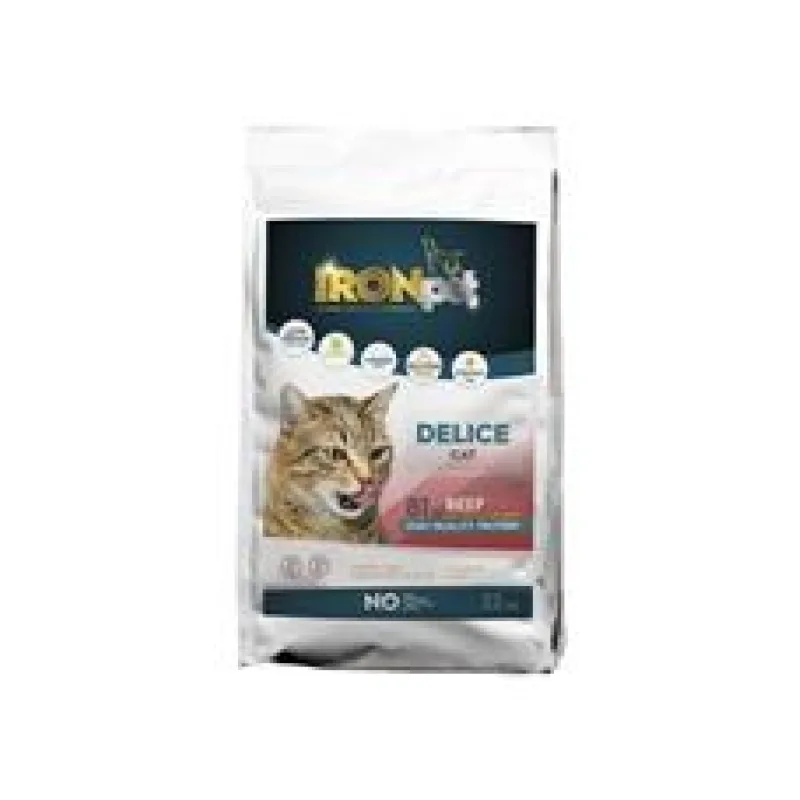 IRONpet Cat Delice Beef (Hovězí) 2 kg