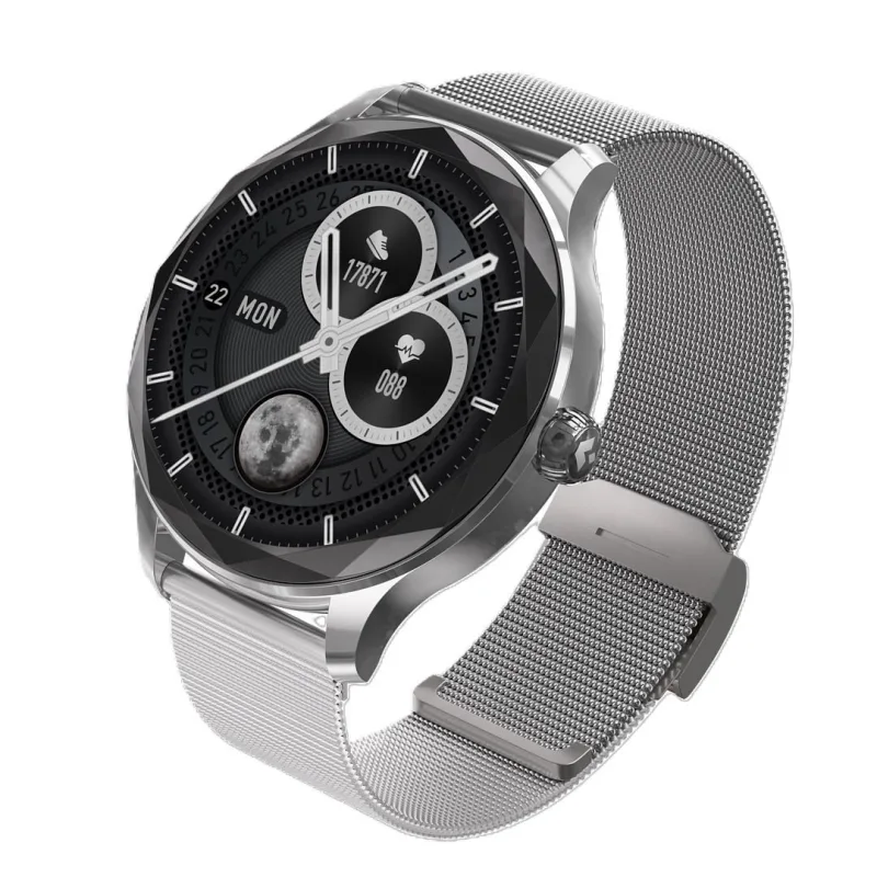 Garett Smartwatch Viva silver steel VIVA_SVR_STL