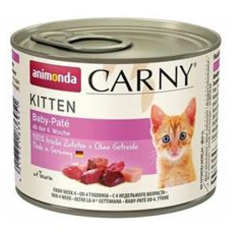 ANIMONDA konzerva CARNY BABY PATÉ hovězí, kuřecí 200 g