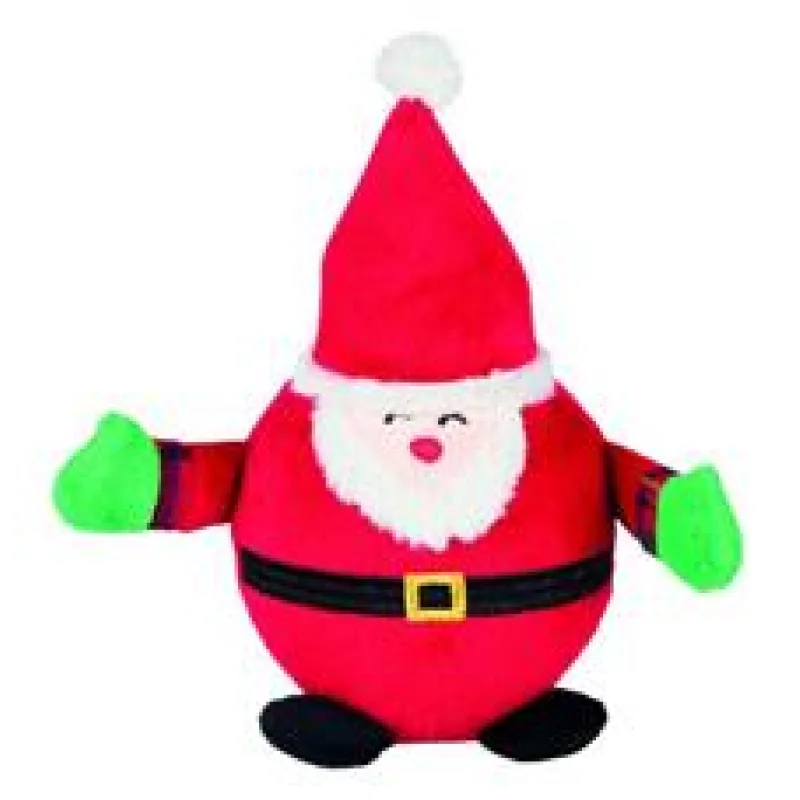 Vánoční kulaté figurky SANTA CLAUS, TUČNÁK, SNĚHULÁK 18 cm