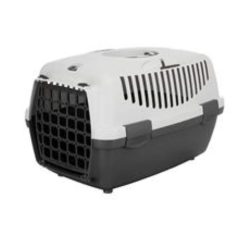 Transportní box CAPRI I, XS: 32x31x48cm (max. 6kg) - tmavě šedá/světle šedá