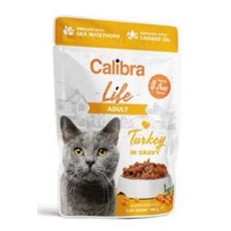 Calibra Cat Life kapsa Adult Turkey in gravy 85 g