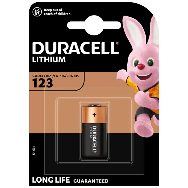 Duracell Ultra CR123 A B1 31,00