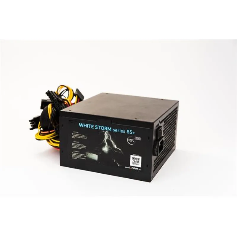 Zdroj 350W 1stCOOL WHITE STORM 350, účinnosť 85+, bulk ATX-350A-12-85