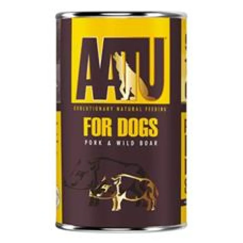 AATU Dog Wild Boar n Pork konz. 400 g