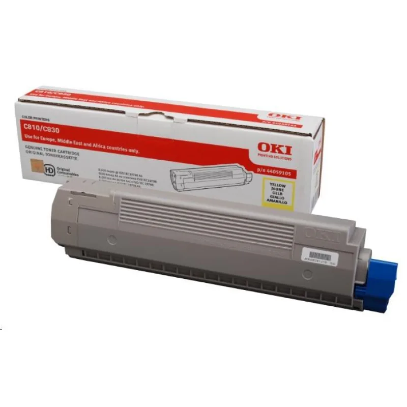 Toner OKI Yellow pre C810, C830 (8 000 strán za minútu)) 44059105